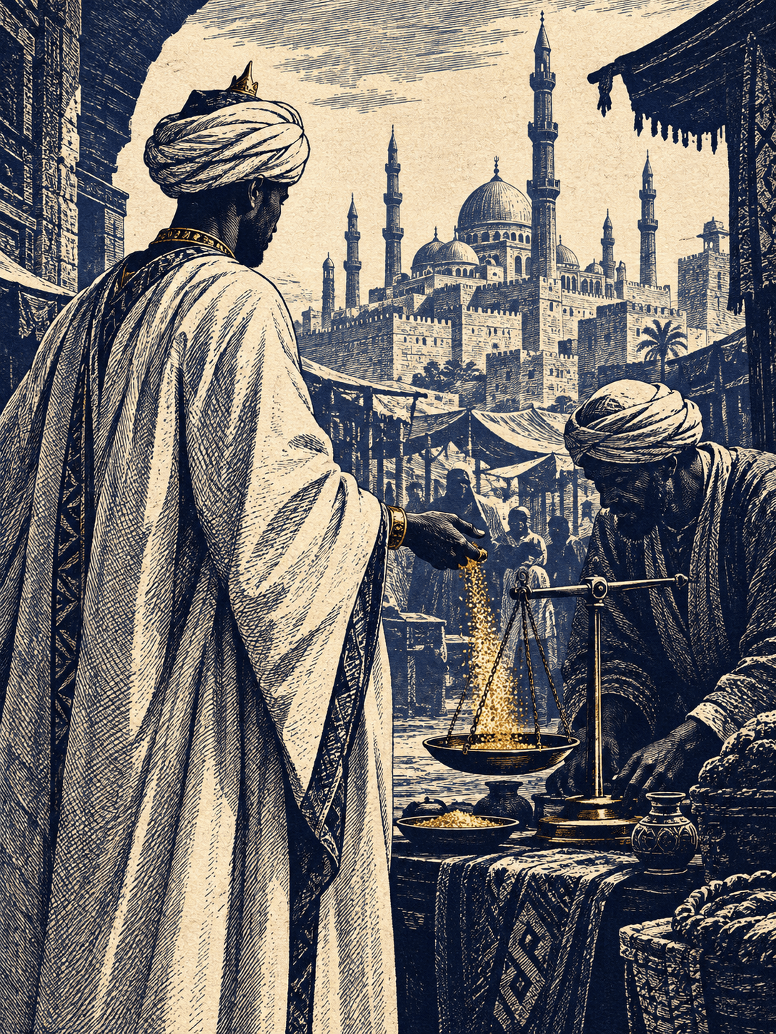 Le roi du Mali qui fit baisser l'or au Caire