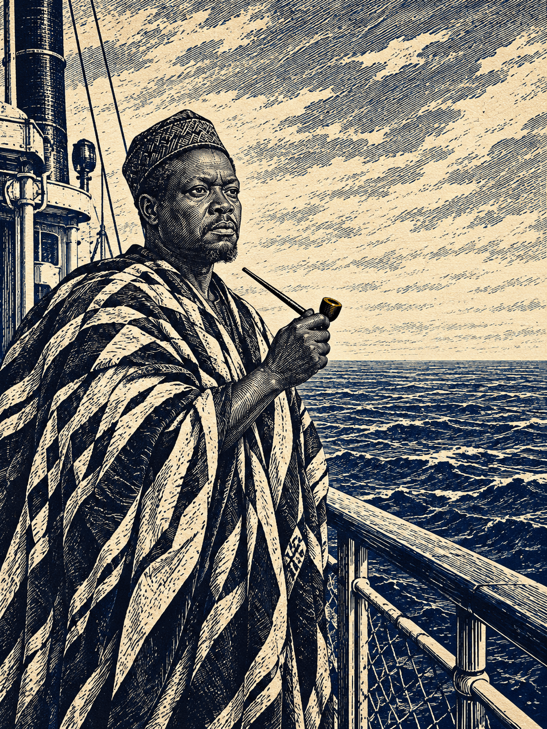 Le roi du Dahomey qui ne vit jamais Paris